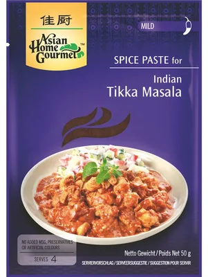 Zdjęcie produktu dla Pasta przyprawowa Asian Home Gourmet do klasycznej tikka masala 50 g
