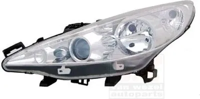 Immagine prodotto di Faro VAN WEZEL sinistro adatto per PEUGEOT 207 (WA, WC) 4029963