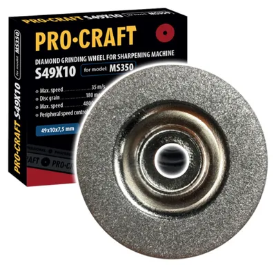 Immagine prodotto di Mola per smerigliatrice Procraft S49X10 /MS350