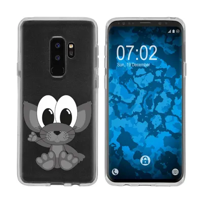 Produktbild von PhoneNatic Case kompatibel mit Samsung Galaxy S9 Plus Silikon-Hülle Cutiemals M5