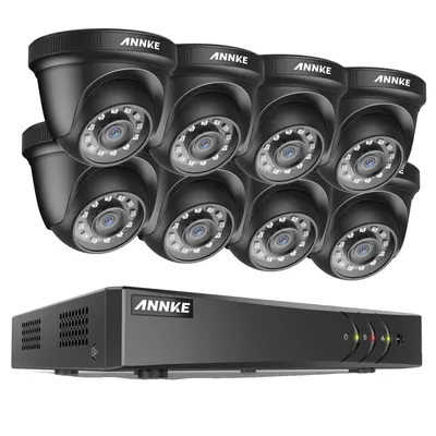 Obrázek produktu pro Bezpečnostní systém ANNKE, rozlišení 2MP, 8 vstupů, komprese videa HD , DW81KD-58BL, žádný
