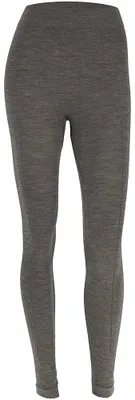 Produktbild von Black Snake Merino lange Unterhose Damen, Thermo Leggings Ski - M - Grau Melange