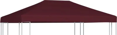 Obrázok produktu pre Nábytková strecha pavilónu 310 g/m² 3x4 m vínová červená - Strechy a bočné časti pavilónov 46624