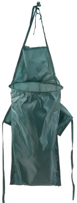 Produktbild von BURI Gartenschürze mit Sammelbehälter Gärtnerschürze - Schürze mit Auffangbehälter zum entleeren und 2 Seitentaschen in grün, wasserabweisend