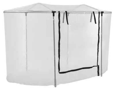 Produktbild von blumfeldt High Grow Top 200 - Gewächshaus-Aufsatz , Foliendach , Hochbeet-Dach , 200 x 115 x 100 cm , Stahlrohr , witterungsbeständig , PVC , für High Grow Hochbeete , inkl. Schrauben , transparent