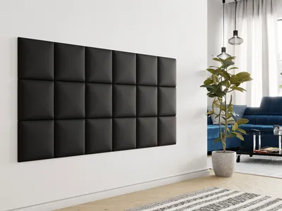 Produktbild von MIRJAN24 Wandpaneel Pag 30x30, Polsterwand für Schlafzimmer, Garderobe, Kinderzimmer (Farbe: Soft 11)
