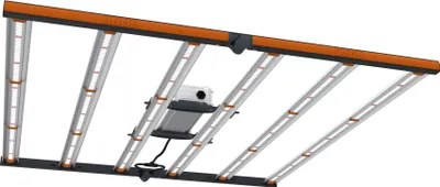 Produktbild von FLUENCE SPYDR Fang LED-Wachstumslampe, PhysioSpec™ Broad R4 Spektrum, 120x120cm Anbaufläche, Craft-Cannabis & CO₂