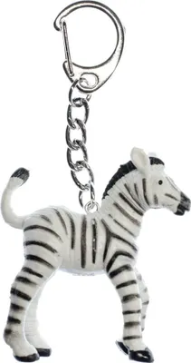 Produktbild von Zebra Schlüsselanhänger Miniblings Anhänger Schlüsselring Zoo Zebra Kind Baby