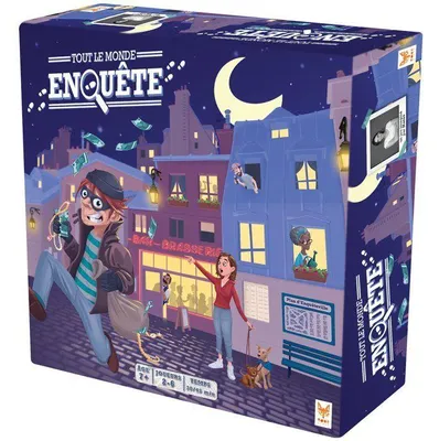 Immagine prodotto di TUTTI IN INDAGINE - Gioco da tavolo - TOPI GAMES - Da 2 a 6 giocatori - Dai 7 anni