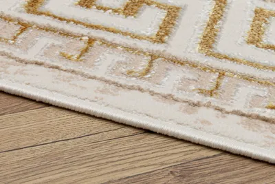 Produktbild von Tapiso Teppich ARES klassisch golden beige Wohnzimmer 300 x 400 cm