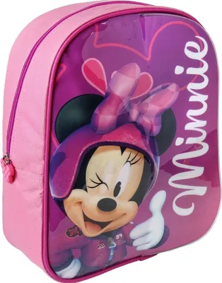 Produktbild von Cerda Disney Minnie Mouse Rucksack mit Schreibbereich + 2 Markern 25x31x10 cm rosa