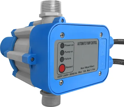 Produktbild von YUENFONG Druckschalter Elektronische mit Kabel max.10 bar Pumpensteuerung Druckwächter Automatische Pumpensteuerung mit Stecker für Gartenbewässerung