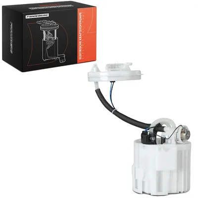 Image de Pompe à carburant, largeur 134,5 mm, hauteur 365 mm, tension 12 V, pression de fonctionnement 3 bars, débit 140 litres/heure