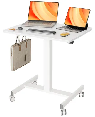 Productafbeelding van In Hoogte Verstelbaar Sta-Bureau met Wielen