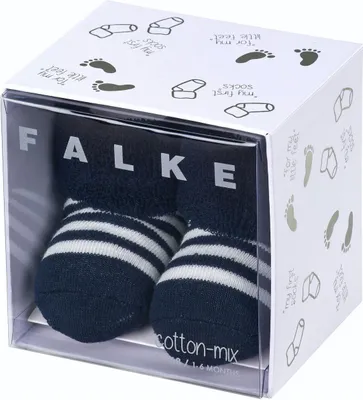 Produktbild von FALKE Geschenkbox Erstlingssocken für Babys marine 50-56