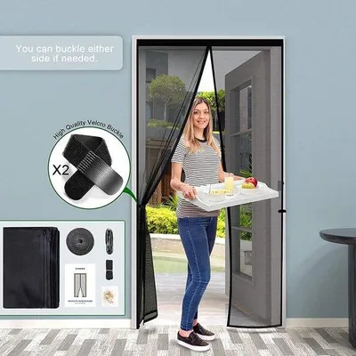 Produktbild von Famanu Magnetisches Mückennetz - Transparent, 120 x 220 cm