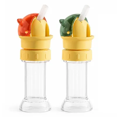 Produktbild von Kinder Trinklern-Aufsatz aus Silikon, Anti-Erstickungsventil, weiches Material, universell für Wasserflaschen, BPA-frei, tragbar mit Aufbewahrungsbox