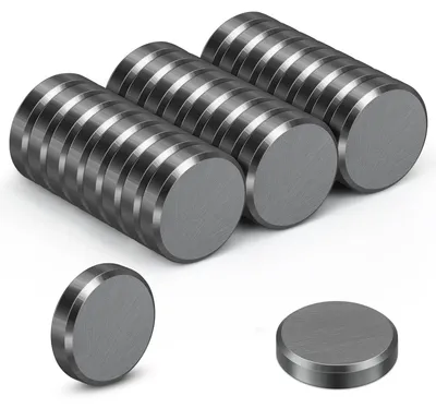 Image de Aimants puissants en ferrite, 20 × 5 mm | 25 aimants puissants pour tableaux blancs, bureaux, affichages et écoles
