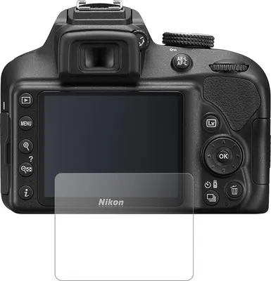 Obrázek produktu pro 2x ochranná fólie pro Nikon 3500 matná - Anti-Shock 9H fólie dipos Glass plastové sklo