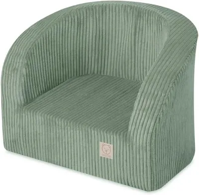 Produktbild von MISIOO Kindersessel Ab 1 Jahr – Corduroy Premium Sessel Kinder - Stabil Und Weich - Ergonomisch Gepolstert - 40x53x36 cm