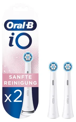 Image de Oral-B 8700216373609 Oral-B iO Sanfte Reinigung Zahnbürstenaufsätze, 2 St.