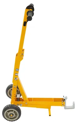 Produktbild von Rasenmäher Hebebühne - Wagenheber - 363 kg Tragkraft - Schweres Q235-Stahl - Manuelle Bedienung - 60,46×38×90,7 cm - Gelb