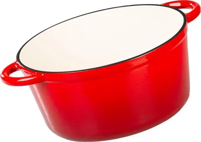 Produktbild von Kochtopf MagicHome Castora line, Topf, 24 cm, 4,0 Liter mit Deckel, emailliertes Gusseisen