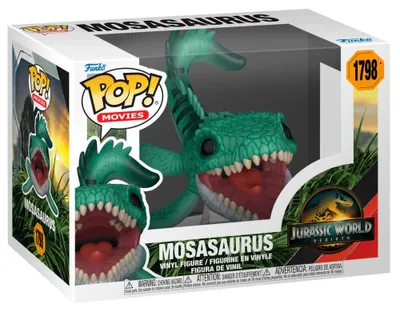 Immagine prodotto di Jurassic World 5 Mosasaurus Figure, Design realistico, Da collezione