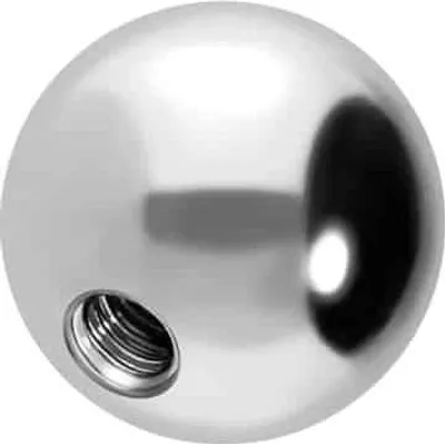 Produktbild von Titan Schraubkugel Silber Gewinde: 0,8mm | Kugelgröße: 2,5mm