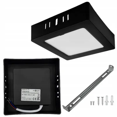 Obrázek produktu pro LED panel do zapuštění do stropu, 6W, bez stroboskopického efektu, CCD, čtvercový, výkonný, neutrální bílá