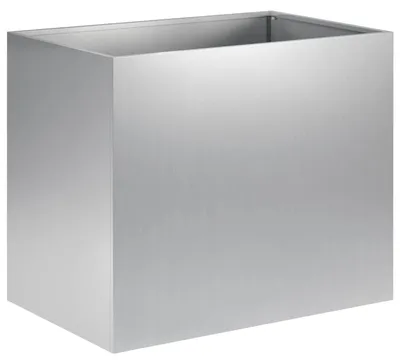 Produktbild von vidaXL Garten-Pflanzgefäß Silber 60 x 40 x 50 cm Verzinkter Stahl