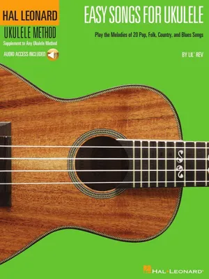 Obrázok produktu pre Easy Songs for Ukulele - Hal Leonard Ukulele Method Book/Online Audio