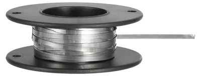 Productafbeelding van Platte nichroom verwarmingsdraad, 5 m x 0,2 mm x 2 mm, hoge temperatuurdraad