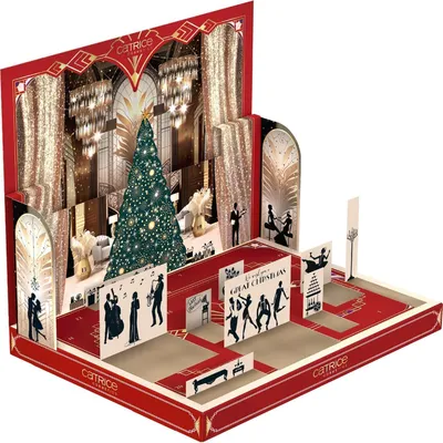 Produktbild von Catrice Beauty Adventskalender The Great Christmas – 24 vegane Make-up & Kosmetik Überraschungen, acetonfrei, tierversuchsfrei, perfekte Geschenkidee