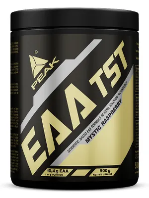 Produktbild von EAA - TS-Technology - 500g : Mystic Raspberry I Pulver I alle essentiellen Aminosäuren I nach WHO Empfehlung  I Muskelaufbau I  schnell resorbierbar I vegan I B - Vitamine