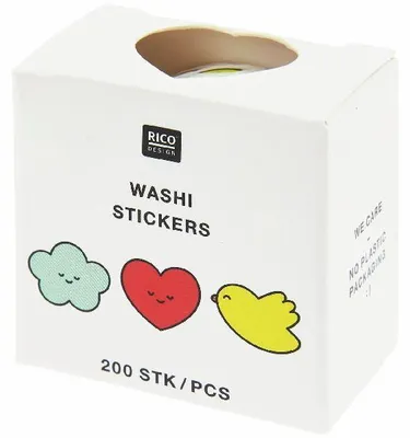 Produktbild von Washi Sticker ChinguMIX, 200 Stk/Rolle