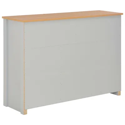 Image de Buffet Gris 112x35x81 cm