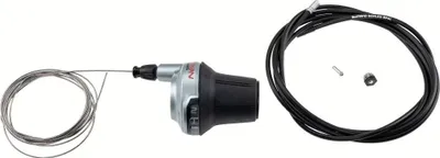 Image de Manette rotative SHIMANO NEXUS SL-C6000 8 vitesses, argent - Sélection confortable des vitesses...
