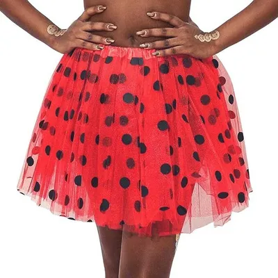 Produktbild von Damen Tüllrock Minirock mit Mehreren Lagen - Elastischer Ballett-Tutu für Party, Halloween & Tanzkostüme