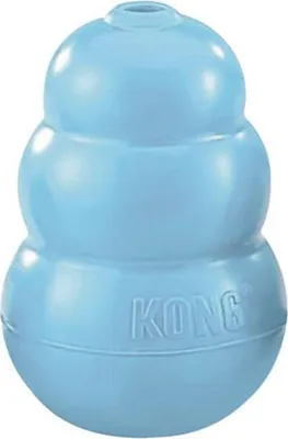 Produktbild von KONG KONG Welpenspielzeug - zufällige Farbe Rosa oder Blau - Gummi - 10 cm - L