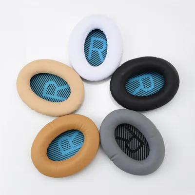 Produktbild von 1 Paar Kopfhörer-Ohrpolster, Ersatz-Kissenbezug, Kopfhörer-Ohrpolster, kompatibel mit Bose QC15, QC2, QC25, AE2, Soundlink Kopfhörer
