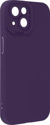 Immagine prodotto di Avizar, custodia in silicone SoftGlow per Apple iPhone 15 Plus, fotocamera protetta, viola scuro
