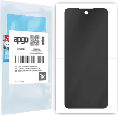 Produktbild von apgo Schutzfolie für Motorola Moto G60s Anti-Spy, Blickschutzfolie, Privacy, Hydrogel Displayschutzfolie, mit Positionierhilfe [Privacy, Matt, Anti-Fingerprint]