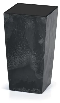 Immagine prodotto di Deuba Fioriera effetto cemento antracite 49L vaso per piante 61 x 32,5 x 32,5 cm vasi ingresso giardino interni esterni
