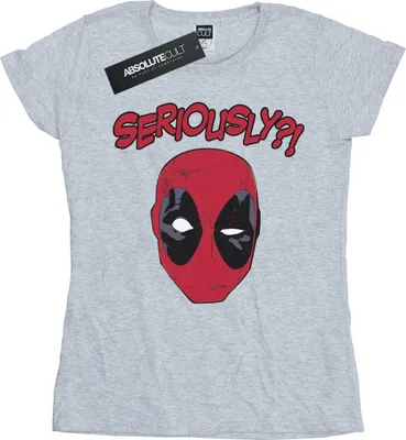 Produktbild von Marvel - "Seriously" T-Shirt für Damen BI17868 (XXL) (Grau)