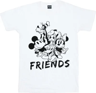 Obrázok produktu pre Disney - Tričko "Mickey Mouse And Friends" pre dievčatá BI29432 (116) (Biela)