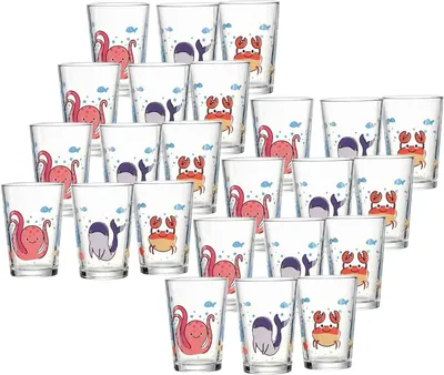 Produktbild von Ritzenhoff & Breker UNTERWASSERWELT Kinderbecher Set 24-teilig