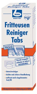 Produktbild von "Dr. Becher" Fritteusen Reiniger Tabs weiss