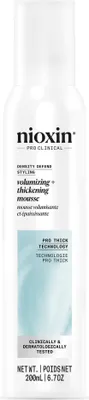 Image de NIOXIN Volumizing Thickening Mousse 200 ml