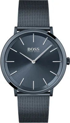 Image de Juste le temps Hugo Boss bleu collection Skyliner. - homme